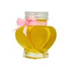 Marturii dulci cu miere, model handmade Iubire roz, borcan 90 gr DSBC310002 (4)