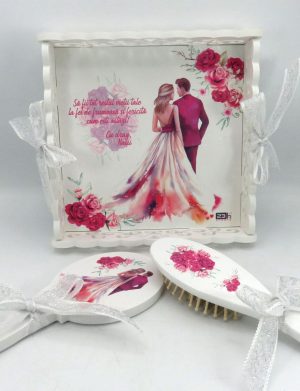 Set Gătit Mireasa, ”Dreaming”, Nepersonalizat, 3 piese – PRIF310061