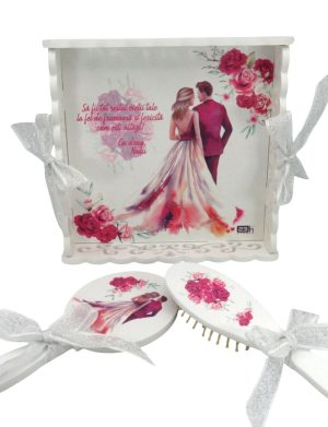 Set Gătit Mireasa, ”Dreaming”, Nepersonalizat, 3 piese – PRIF310061