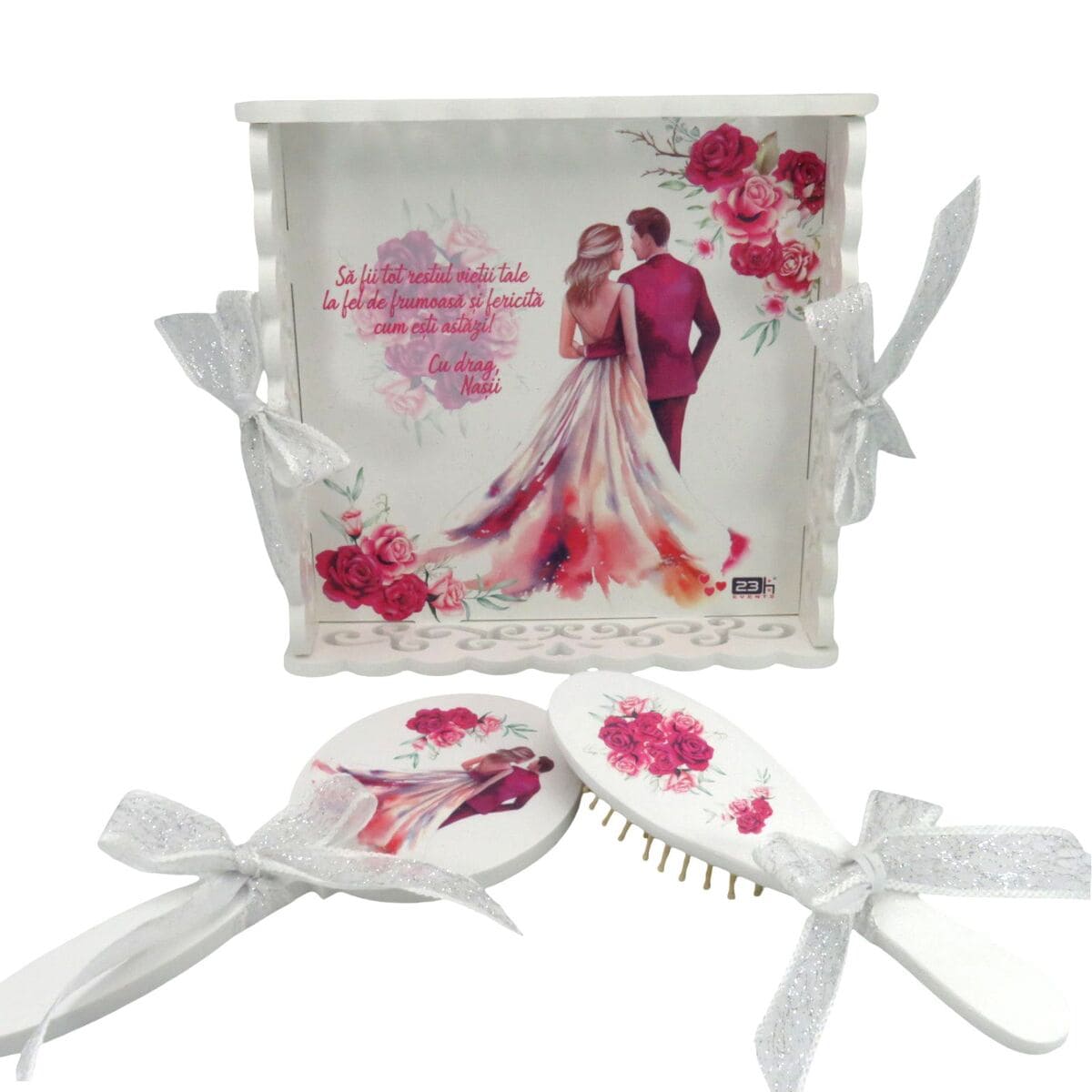 Set Gătit Mireasa, ”Dreaming”, Nepersonalizat, 3 piese PRIF310061 (4)