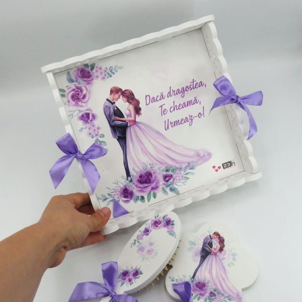 Set Gătit Mireasa, Nepersonalizat, 3 piese - ILIF310016 - imagine 3