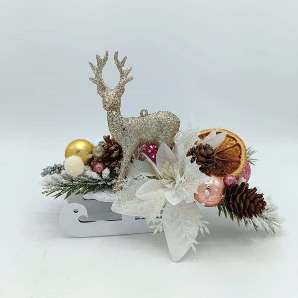 Ornament Handmade de Craciun, Renul Vixen FEIS311042 (3)
