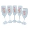 Set 5 pahare botez pentru Parinti, Nasi & Nanuta, model Baby Bear personalizat FEIS311031