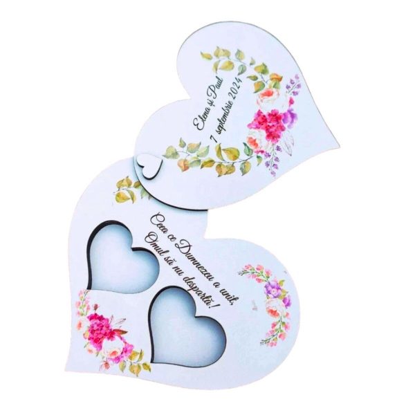 Cutie pentru verighete, cu flori OMIS401002 (2)