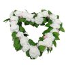 Decor masina pentru nunta cu tulle si trandafiri din spuma, alb ILIF401001 (5)