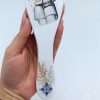Set 2in1 Gatit Mireasa si Mire, Traditional Albastru, model nepersonalizat, 6 piese FEIS401043 (1)