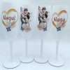 Set 4 pahare nunta pentru Miri si Nasi, Traditional Albastru, nepersonalizat FEIS401046 (2)