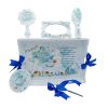 Set Tavita Mot (turta), Avion cu Elice, model bleu personalizat cu 6 piese FEIS401021 (1)