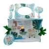 Set Tavita Mot (turta), Bebe in Safari, model personalizat cu 5 piese FEIS401049 (1)