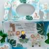 Set Tavita Mot (turta), Bebe in Safari, model personalizat cu 5 piese FEIS401049 (2)