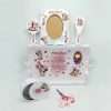 Set Tavita Mot (turta), Pink Minnie, model personalizat cu 6 piese FEIS401062 (3)