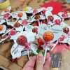 Martisor pentru copii, O Primavara Dulce, inimioara si masinuta din placaj lemn 23h Events