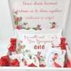 Set Tavita Mot (turta) 7 piese + Cutie pentru amintiri, Zana Capsunica, model personalizat DSPH402008 (2)