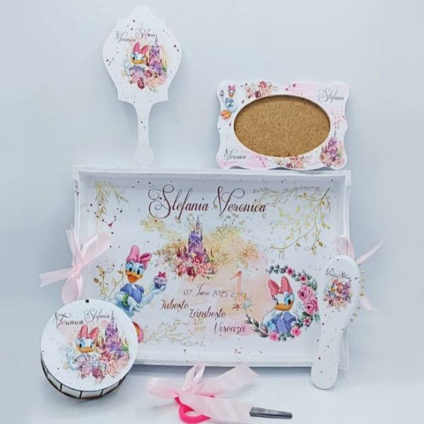 Set Tavita Mot (turta), Ratusca Daisy, model personalizat cu 6 piese FEIS402034