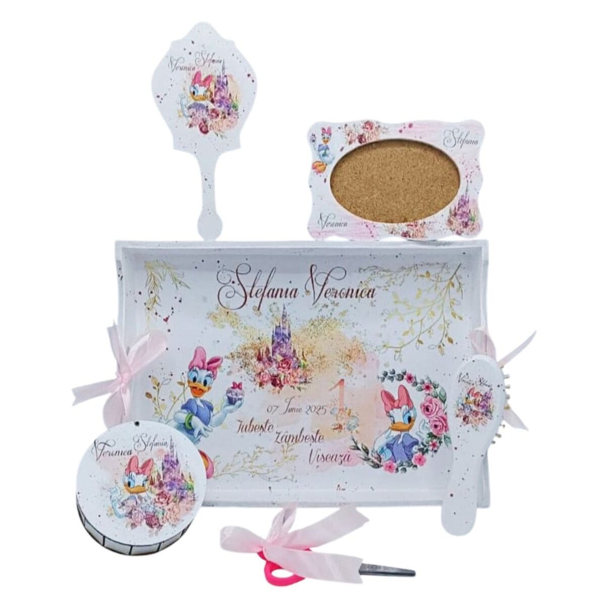 Set Tavita Mot (turta), Ratusca Daisy, model personalizat cu 6 piese FEIS402034 Photoroom