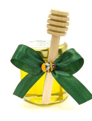 Mărturii dulci cu miere, model Aventură, nunta verde, borcan 50 gr – DSBC402007