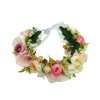 Coronita din flori de matase, alb roz m3 FEIS406008 (1)