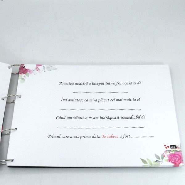 Guest Book carte mesaje de la invitati, model personalizat ILIF406017 (6)