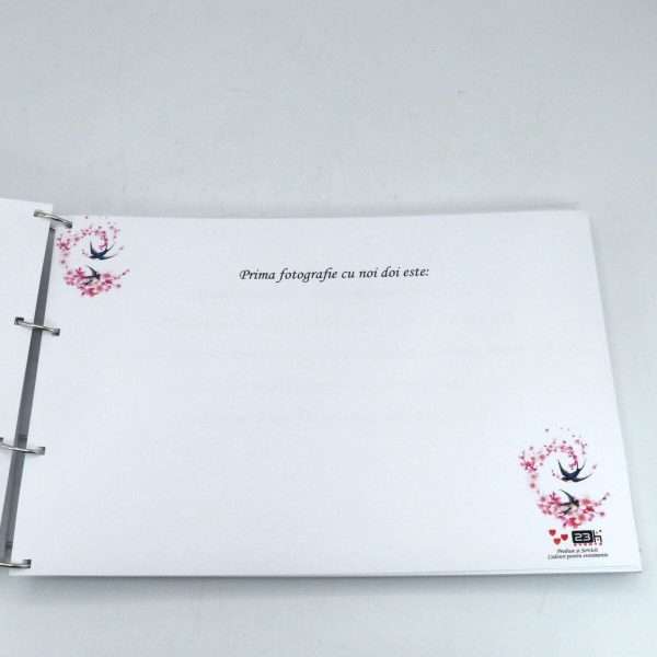 Guest Book personalizat carte mesaje invitati, Flori de Cires ILIF406010 (8)