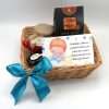 Cos cadou Cerere Nasi Botez Baietel cu produse naturale, 7 piese ILIF407012 (1)