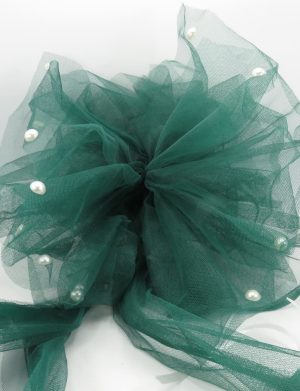 Decor masina pentru oglinzi, pompon verde – ILIF406032