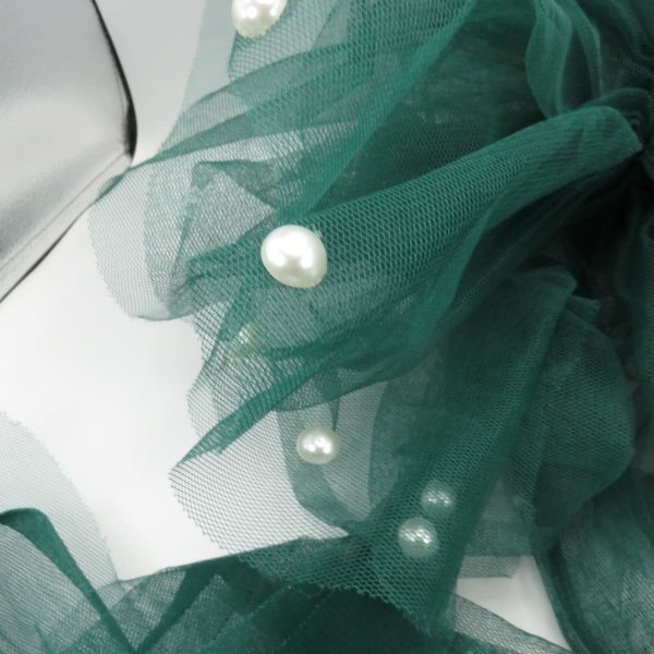 Decor masina pentru oglinzi, pompon verde ILIF406032 (6)