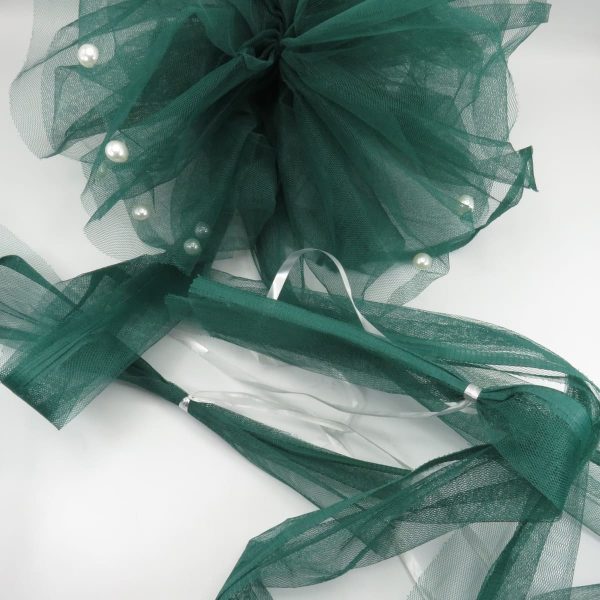 Decor masina pentru oglinzi, pompon verde ILIF406032 (7)