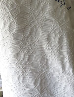 Prosop traditional pentru nunta, brodat Nasul, alb, 200×35 cm – ILIF407029