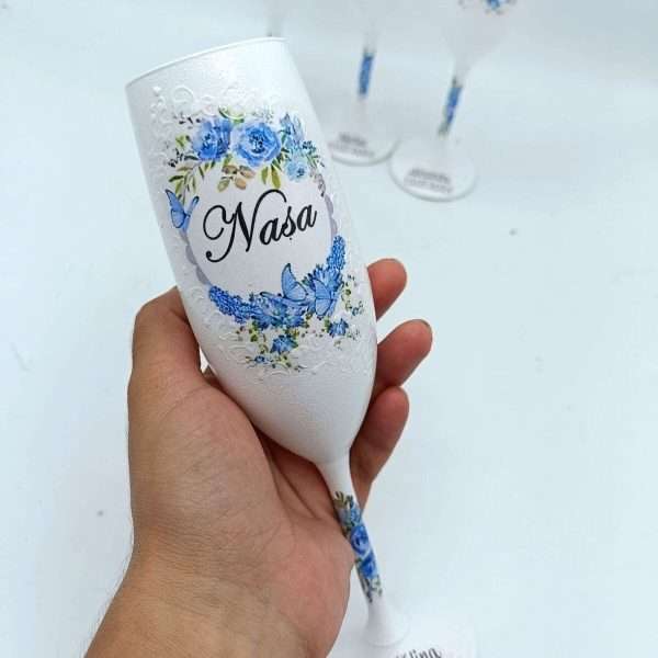 Set 4 pahare personalizate pentru miri si nasi FEIS407001 (2)