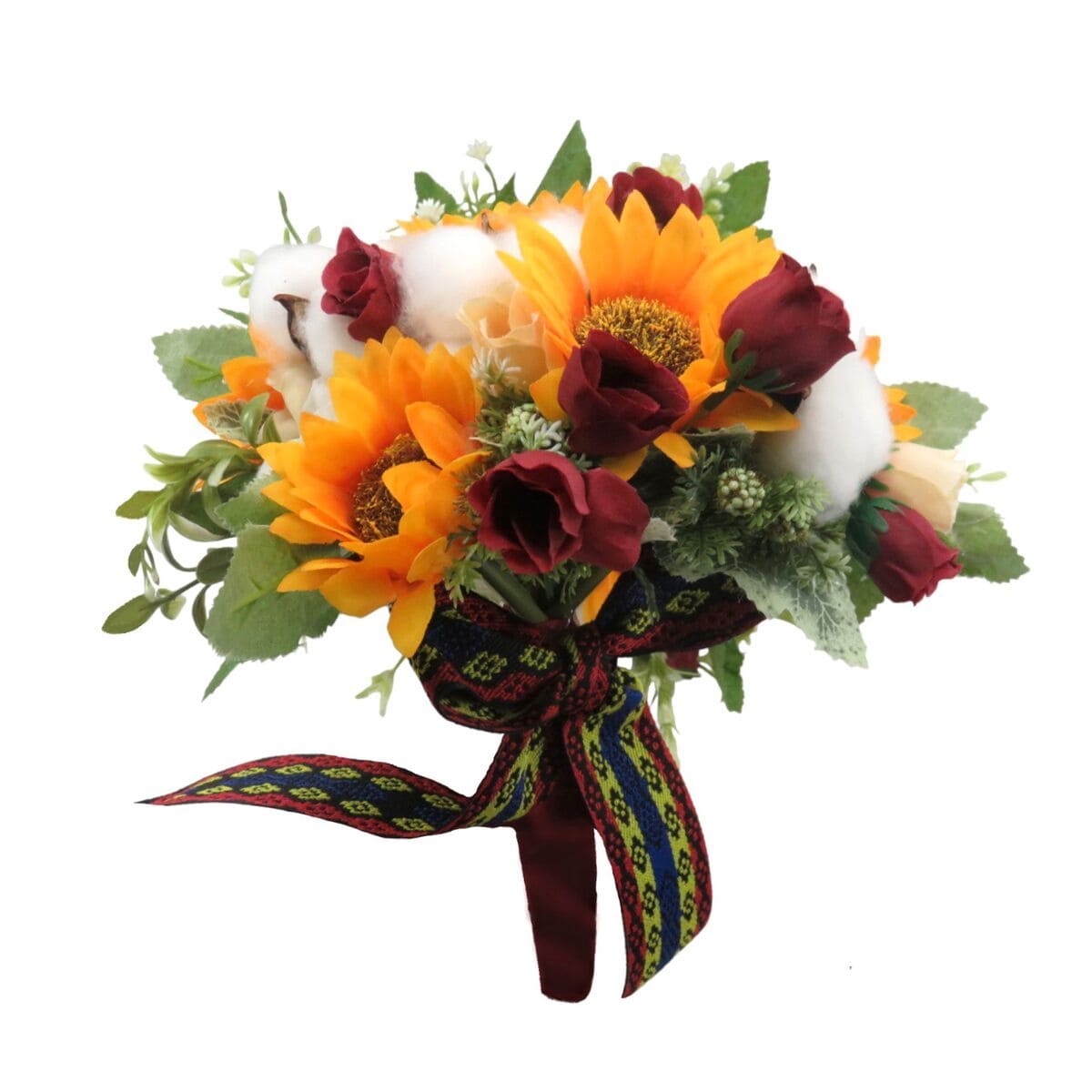 Buchet Nasa din flori de matase, Traditional ILIF408018 (3)