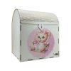 Cutie Dar Botez, Fetita, din placaj lemn, dim. 26x26x31 cm ILIF408021 (5)