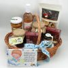 Cos cadou Cerere Nasi Botez Baietel cu produse naturale, 10 piese ILIF410012 (5)