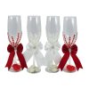 Set 4 pahare pentru miri si nasi, rosu si alb ILIF501004 (3)