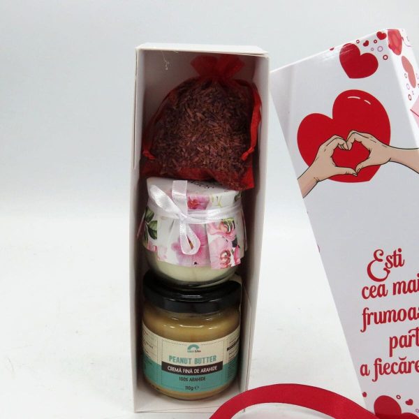 Cadou Iubită Dragobete Valentines Day, cutiuță cadou Cea mai frumoasă parte a zilei ILIF501056 (1)