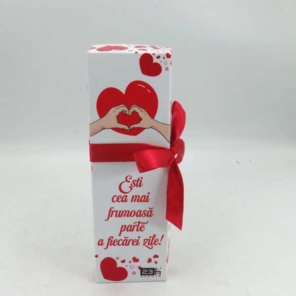 Cadou Iubită Dragobete Valentines Day, cutiuță cadou Cea mai frumoasă parte a zilei ILIF501056 (2)