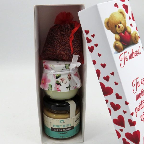 Cadou Iubită Dragobete Valentines Day, cutiuta cadou Motivul pentru care zâmbesc ILIF501054 (1)