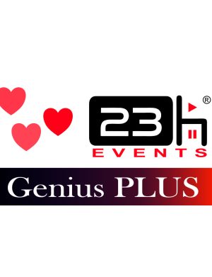 Genius PLUS – 23h Events, cadou de nuntă 10%, livrare gratuită si album foto digital