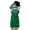 Set dezgătit mireasă mire, model Personalizat verde 4 piese Zile Fripte fundiță LODIS501001 (1)