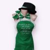 Set dezgătit mireasă mire, model Personalizat verde 4 piese Zile Fripte fundiță LODIS501001 (2)