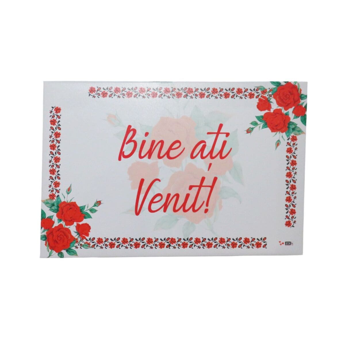 Panou Bine Ați Venit! Tradițional m1 Nepersonalizat, dim. 90x60 cm ILIF502006 (1)