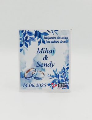 Mărturie nuntă, iconiță în cutie personalizată, Divine – ILIF503033