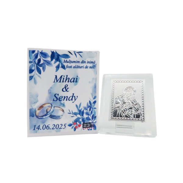 Mărturie nuntă, iconiță în cutie personalizată, Divine ILIF503033 (3)