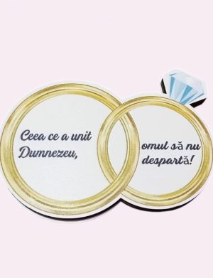 Cutiuță verighete, model nepersonalizat, Inele – ILIF504033