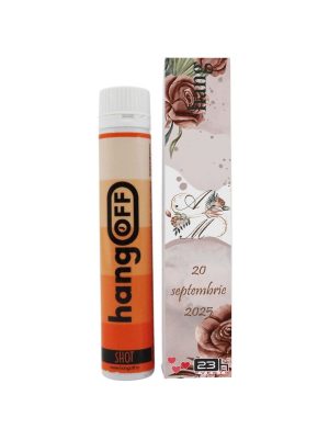Mărturie nuntă personalizată, Mocha Mousse, shot anti mahmureală ILIF505002