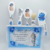 Set 2in1 Gătit Mireasă și Mire, Something Blue, model personalizat, 6 piese FEIS504007 (6)