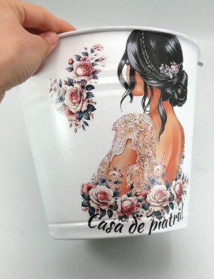 Galeata miresei, siluetă mireasă – ILIF505052