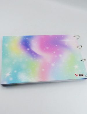 Guest Book Botez – carte mesaje invitați – Prima mea petrecere, Curcubeu – ILIF505063