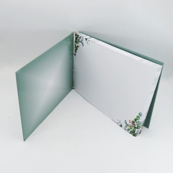 Guest Book Botez – carte mesaje invitați Prima mea petrecere, Frunze ILIF505064 (1)
