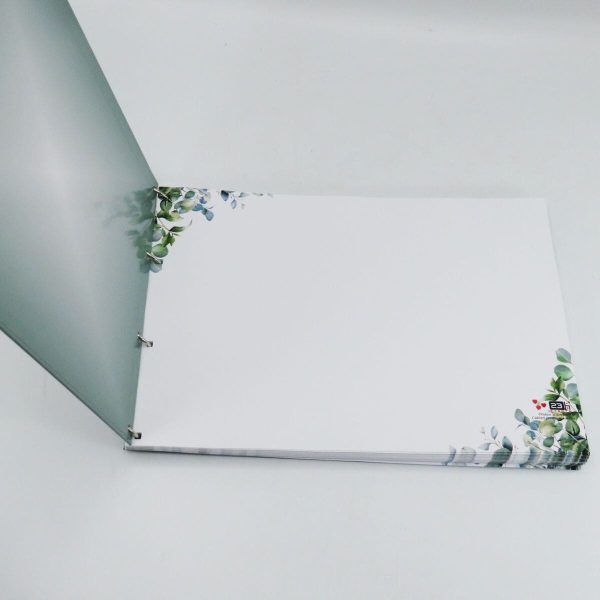Guest Book Botez – carte mesaje invitați Prima mea petrecere, Frunze ILIF505064 (6)
