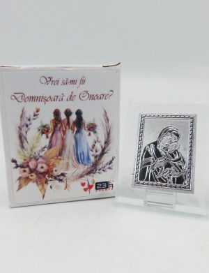 Iconiță cadou – cerere domnișoară de onoare m2 – ILIF505073